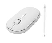 Caneta Touchscreen Ponta Dupla + Mouse Bluetooth Para Tablet Positivo Oreo Go