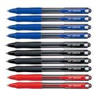 Caneta Uniball Laknock 1.0 C/10 Unidades PT- VM- AZ