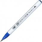 Caneta Zig Real Brush Dull Blue 034 - KURETAKE