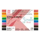 Caneta Zig Scroll & Brush 08 Cores