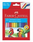 Canetinha Faber Castell 12 Cores Hidrográfica Lavável Colors