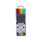 Canetinha Hidrografica Fineliner 0.4mm Estojo 6 Cores - BRW