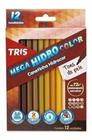 Canetinha Hidrográfica Mega Hidro Color Tris Pele 12 Cores