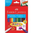Canetinha Magic 10 Cores Mais Duas Faber Castell - Faber-castell