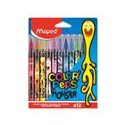 Canetinha Maped Color'Peps Monster 12 cores