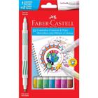 Canetinhas Contorna&Pinta 2 Pontas 10 Cores - Faber-Castell