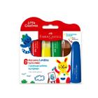 Canetinhas Ultra Laváveis Extra Jumbo 6 Cores Faber-Castell