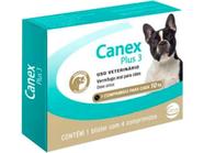 Canex Plus 3 Vermifugo Cães Até 10kg 4 Comprimidos - Ceva