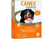 Canex Premium 3,6g Vermifugo Cães Até 40kg 2 Comprimido