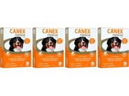 Canex Premium 3,6g Vermifugo Cães Até 40kg 2 Comprimidos - 4 Unidades