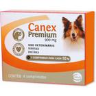 Canex Premium 900mg Vermifugo Cães até 10kg 4 comp Ceva