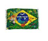 Canga Bandeira Do Brasil Baliblue 1,80X1,20Cm