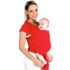 Canguru Bebê Infantil 3,5Kg a 16Kg Segurança Wrap Sling Kababy Vermelho