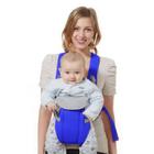 Canguru Para Bebe 3 Posiçoes Carregador Ergonomico Cor:Azul