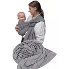 Canguru wrap sling de amarrar malha maternidade ref-437055 - MINASREY