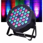 Canhão 36 Led Refletor Rgb Bivolt - Black Watch