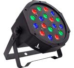 Canhão Iluminação 18 Leds Slim 64 Rgb Profissional Eventos