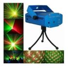 Canhão Laser Projetor Holográfico Jogo De Luz LED Efeitos Strobo Pisca Pontilhados Imagens Bivolt 110v~220v