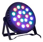 Canhão Led Dj Luz 16x1 Iluminação Profissional Balada festa Strobo 18 Leds Bivolt 7 Canais