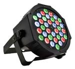 Canhão Refletor Led Strobo 36 Leds 3w Rgb Dmx Bivolt