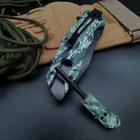 Canivete Camuflado Militar Com Pederneira e apito Com Clip Saque Rápido Automático Dobrável - ZAIIC