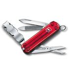 Canivete de Bolso Pequeno Victorinox Nail Clip 580 Vermelho