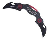 Faca Karambit Esportiva Lâmina Curvada Inox Bainha Inclusa - LUATEK - Faca  - Magazine Luiza