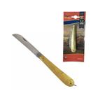 Canivete recartilhado latão escama de peixe dourado (carbono) - Corneta