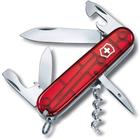 Canivete Suíço Victorinox Ref: 1.3603.t Spartan Red Translúcido 12 Funções