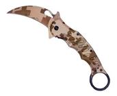 Canivete Tático Karambit Camuflado Desert Ll82259