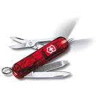 Canivete Victorinox Signature Lite Vermelho Translúcido 0.6226.T