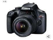 Canon Eos Rebel Kit T100 + Lente 18-55mm III Dslr Cor Preto