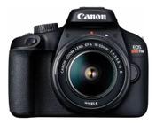 Canon EOS Rebel Kit T100 + lente 18-55mm III DSLR cor preto