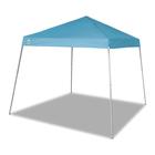 Canopy Tent CROWN SHADES, perna inclinada de 8 x 8 pés com bolsa de transporte azul