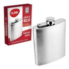 Cantil De Bolso Em Aço Inox 210Ml - Clink