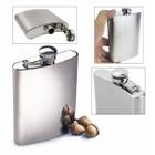 Cantil Inox 210 Ml AÇO Bolso P/ Porta Bebidas Alcool Whisky - Clink