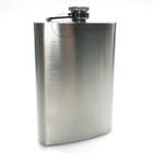 Cantil Inox de Bolso para Whisky 266 ML (9oz) Prata - APEXIMP