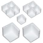 Cantoneira Proteção Isopor Quadrado 8X8Cm 70 Unidades - Geral