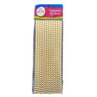 Canudo De Papel Dourado Chevron Art Lille 12un