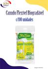 Canudo Flexível Bio c/100 unidades - Strawplast - canudinho biodegradável, sustentável (9694)