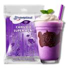 Canudo super acai 10mm roxo c/ 100 un. - STRAWPLAST