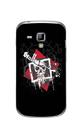 Capa Adesivo Skin015 Verso Para Galaxy S Duos Gt-s7562l