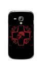 Capa Adesivo Skin023 Verso Para Galaxy S Duos Gt-s7562l