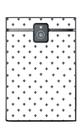 Capa Adesivo Skin176 Verso Para Blackberry Passport 2014