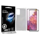 Capa Anti Impacto Galaxy S20 FE + Pelicula De Vidro FUL 3d