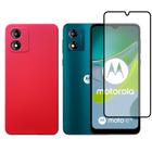 Capa Anti Impacto Para Motorola Moto E13 + Pelicula Vidro 9D