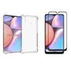 Capa Anti Impacto + Película De Vidro 3d Samsung Galaxy A10s