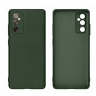 Capa anti impacto premium silicone com proteção aveludada, compatível com smartphones Samsung M12, M23