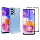 Capa Anti Impacto Transparente + Pelicula de Vidro 3D para Samsung Galaxy A23 4G