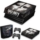 Capa Anti Poeira e Skin Compatível PS4 Pro - Call Of Duty Ghosts